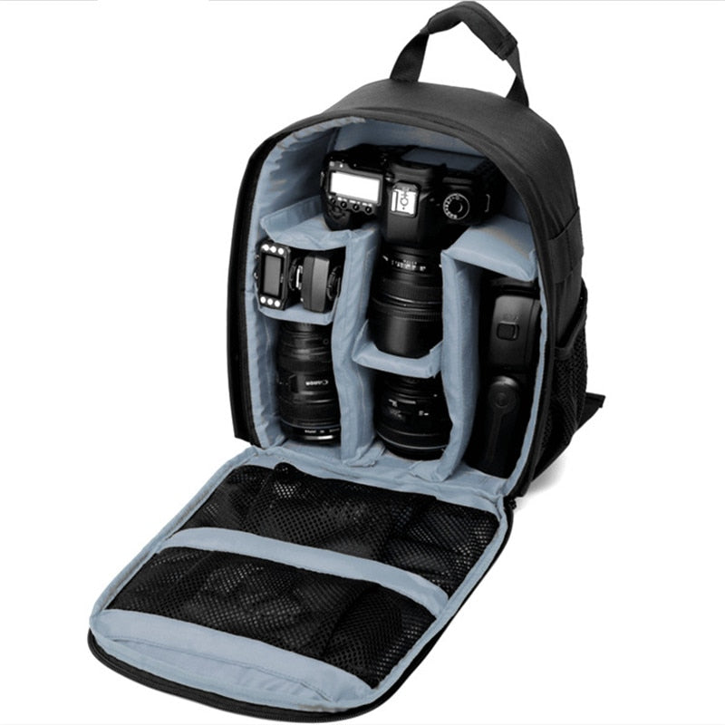 Multi-functional Camera Backpack Video Digital DSLR Bag Waterproof Outdoor Camera Photo Bag Case for Nikon/ for Canon/DSLR