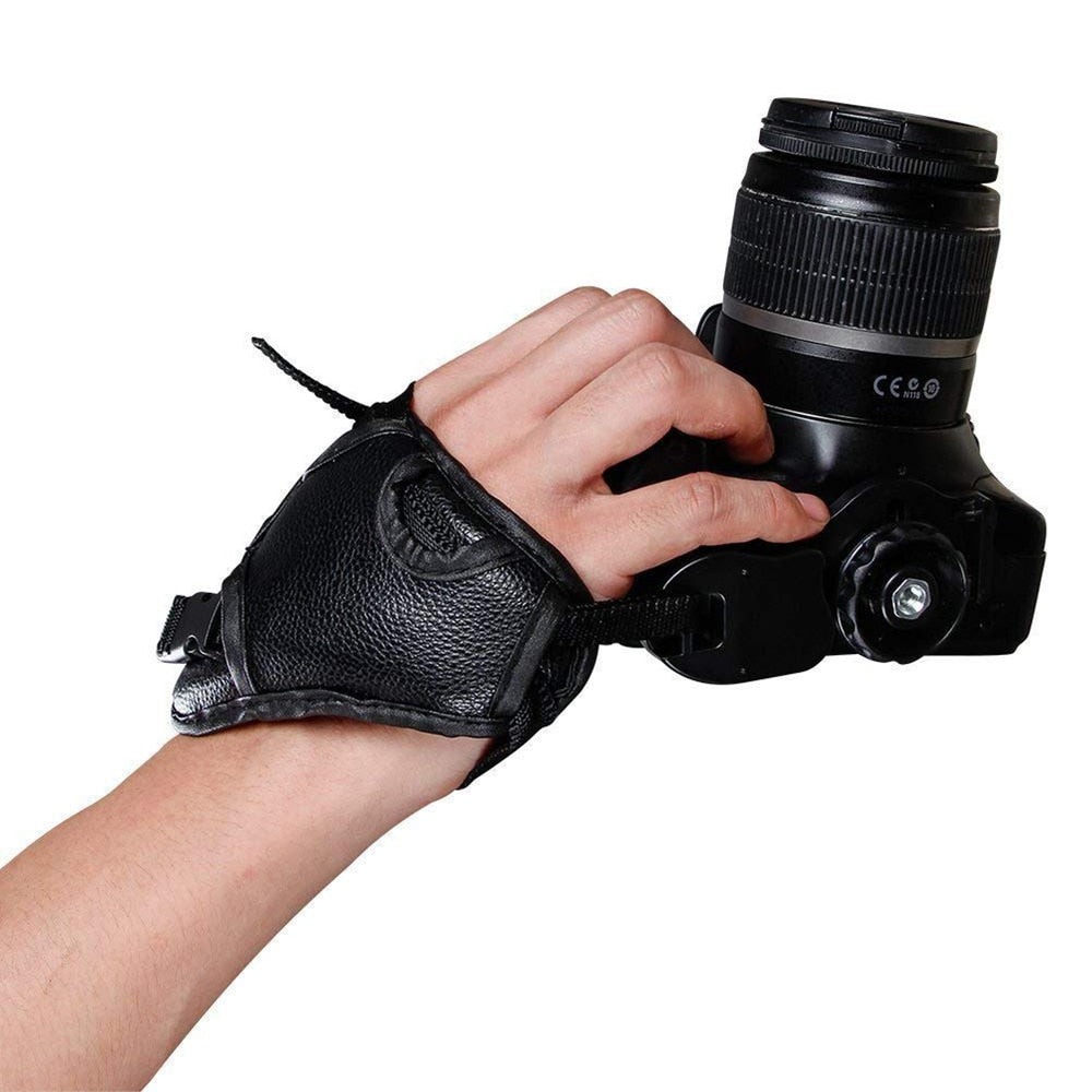 LXH DSLR Camera Hand Grip Wrist Strap with 1/4 Screw Mount for Canon Nikon Sony Olympus Pentax Fujifilm Camera Grip Strap