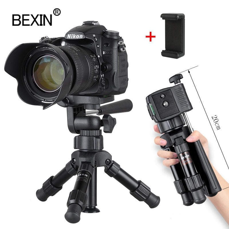 small Lightweight tabletop camera tripod phone stand holder portable Desktop Compact pocket mini tripod for Phone dslr camera