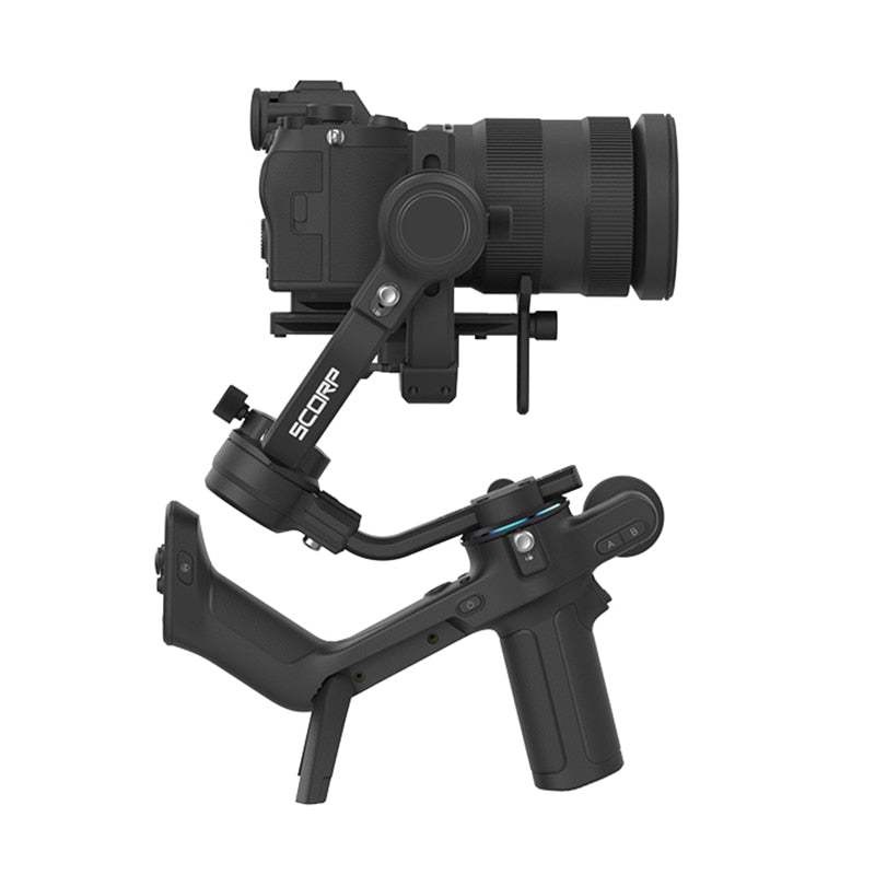 FeiyuTech Feiyu SCORP-C 3-Axis Handheld Gimbal Stabilizer Handle Grip for DSLR Camera Sony/Canon with Pole Tripod