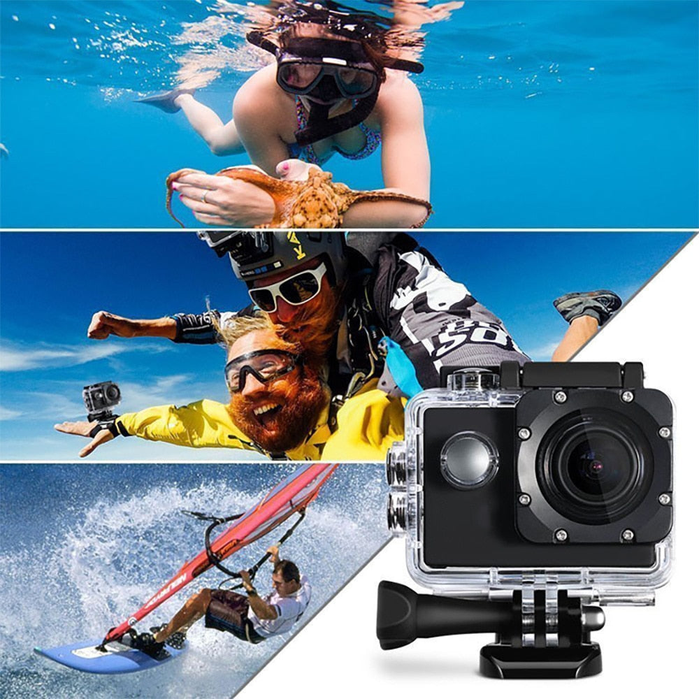 HD Sports Camera Wireless New Mini Smart Outdoor Waterproof  Cam Sports DV